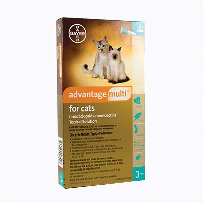 Advantage Multi Topical Solution For Cats - 3 Months (Rx) | Dutch