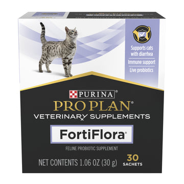 Purina Pro Plan Veterinary Supplements FortiFlora Cat Probiotic Supplement for Cats