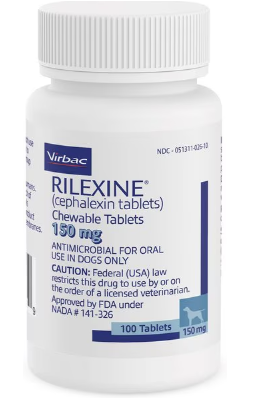 Rilexine (Cephalexin) Chewable Tablets (Rx)