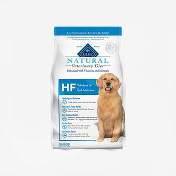 Blue Buffalo Natural Veterinary Diet HF Hydrolyzed for Food Intolerance for Dogs - Dry