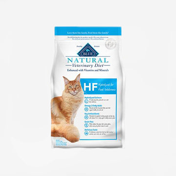 Blue Buffalo Natural Veterinary Diet HF Hydrolyzed for Food Intolerance for Cats - Dry