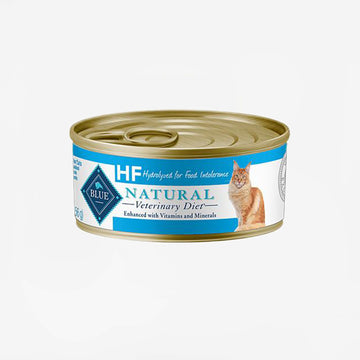 Blue Buffalo Natural Veterinary Diet HF Hydrolyzed Salmon for Food Intolerance for Cats - Canned