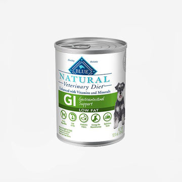 Blue Buffalo Natural Veterinary Diet GI Low Fat Gastrointestinal Support for Dogs - Canned