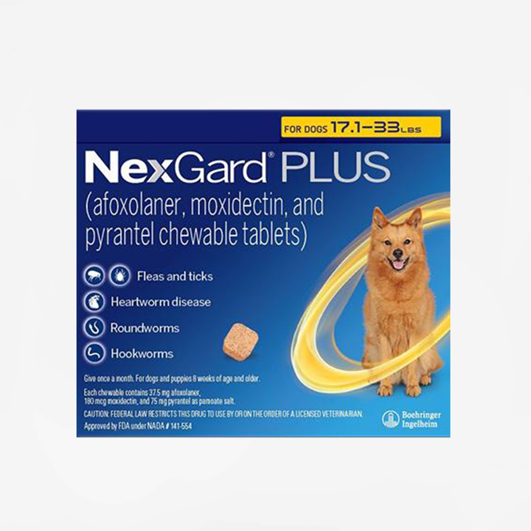 Nexgard PLUS for Dogs 3 months Rx