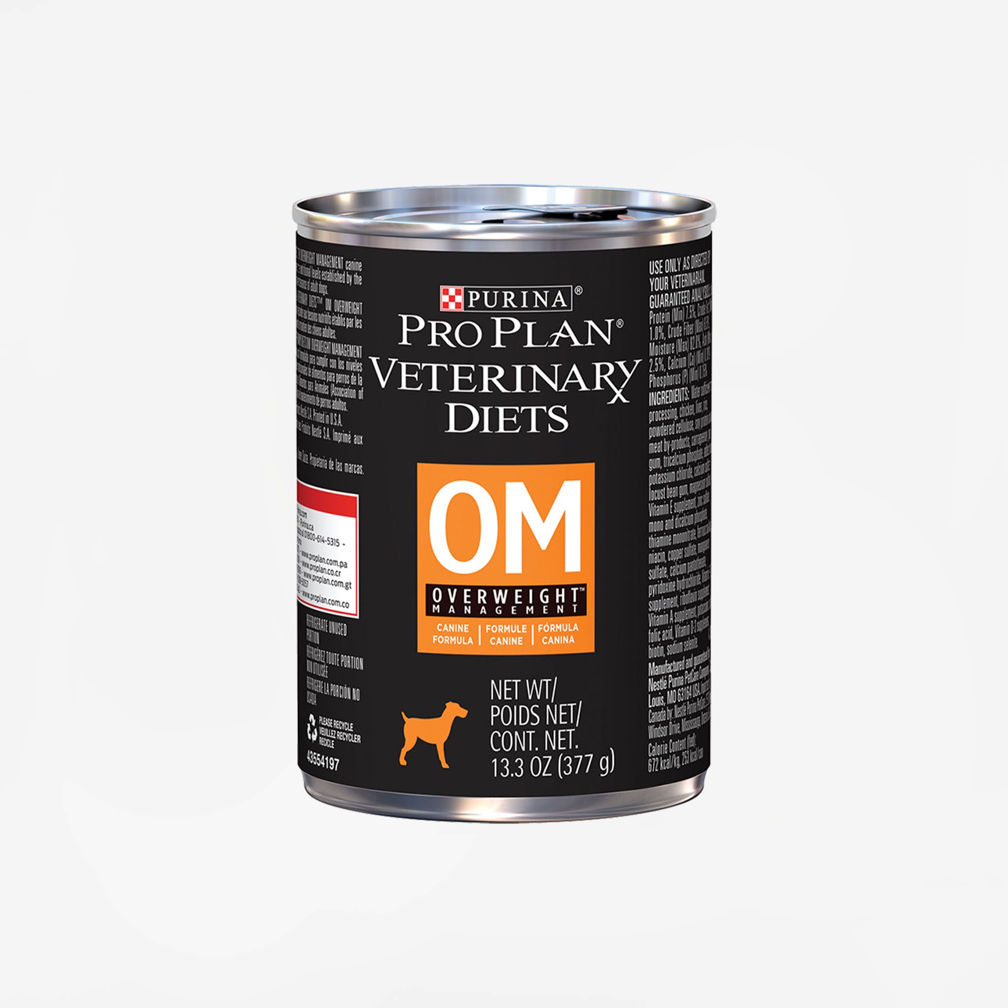 Pro plan veterinary outlet diets om overweight management