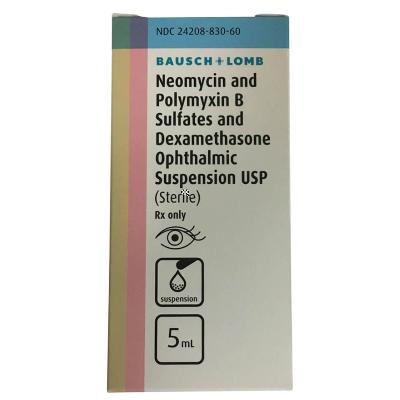 Neo Poly Dex Ophthalmic Suspension Rx Dutch