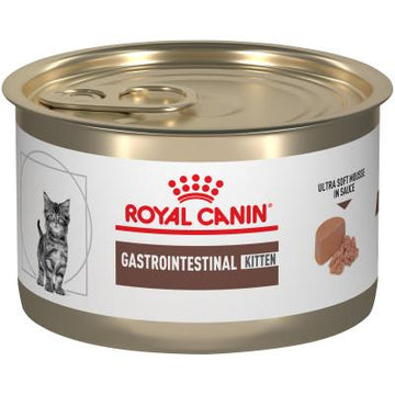 Royal Canin Veterinary Diet Feline Gastrointestinal Kitten Ultra Soft Mousse in Sauce Canned Cat Food