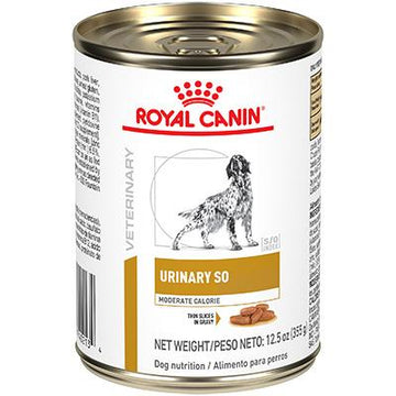 Royal Canin Canine Urinary SO Moderate Calorie Thin Slices in Gravy Canned Dog Food