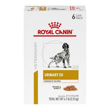 Royal Canin Canine Urinary SO Moderate Calorie Thin Slices in Gravy Canned Dog Food