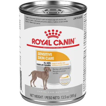 Royal Canin Canine Care Nutrition Sensitive Skin Care Loaf in Sauce Canned Dog Food