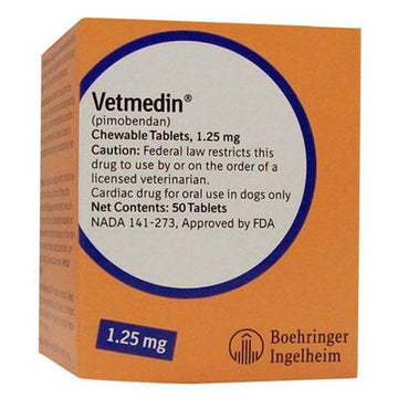 Vetmedin Chewable Tablets (Rx)