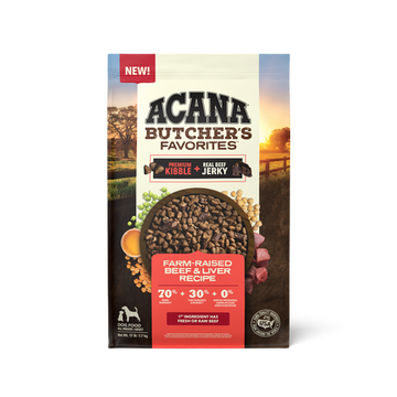 Acana Butcher's Favorites, Farm-Raised Beef & Liver Recipe Dry Dog Food