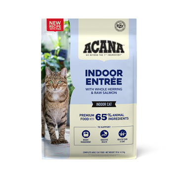 Acana Indoor Entree Recipe with Fish Dry Cat Food