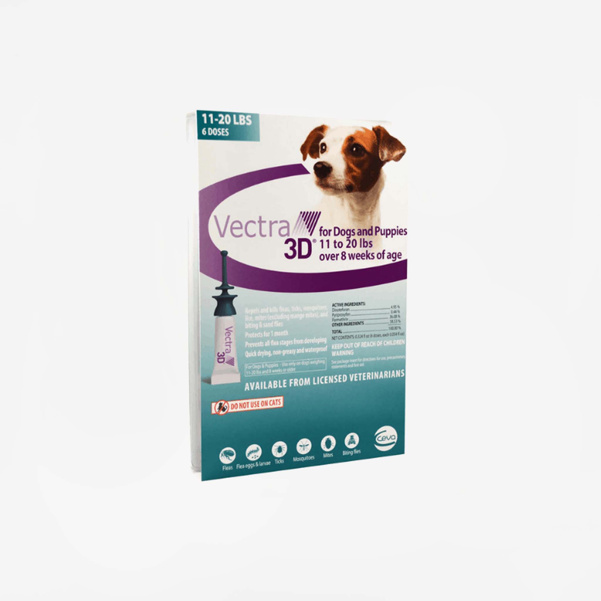 Flea tick hotsell vectra 3d